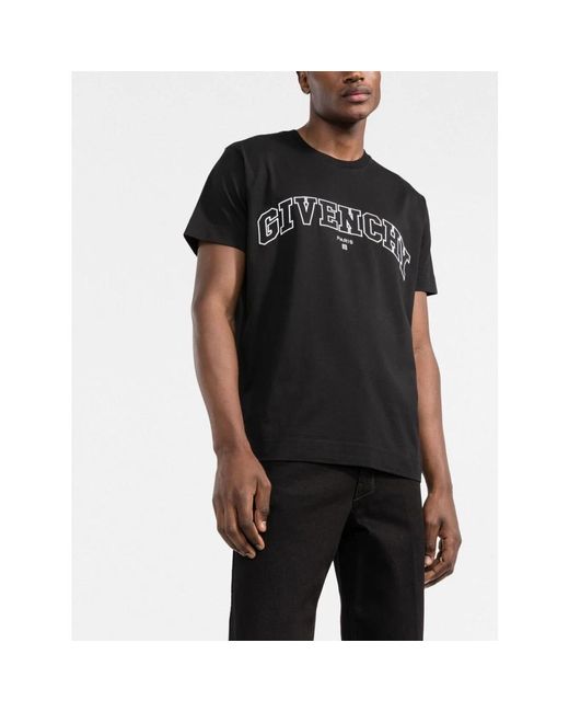 Givenchy Klassisches Fit College T-Shirt XL in Black für Herren