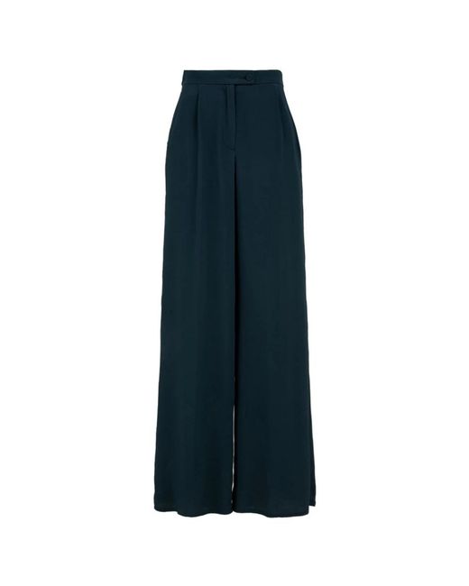 Beatrice B. Blue Wide Trousers