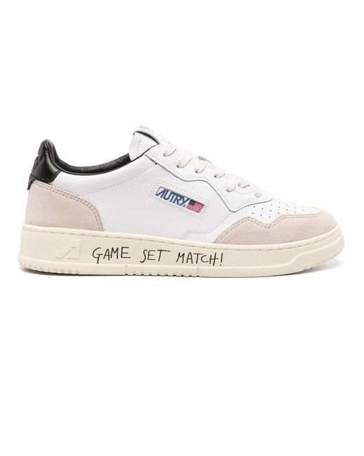 Autry White Sneakers for men