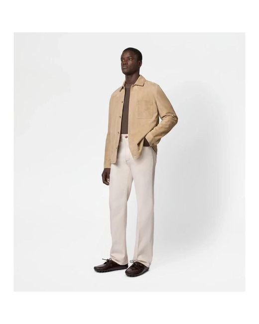 Fay Light Jackets in het Natural voor heren