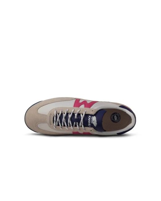 Karhu Weißkappe grau hot pink sneakers für Herren