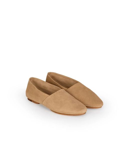 Cortana Natural Flat Shoes