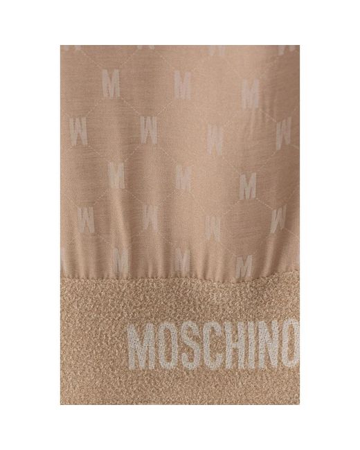 Moschino Brown Schal