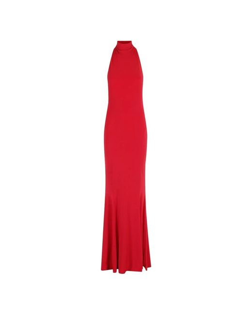 Norma Kamali Red Gowns