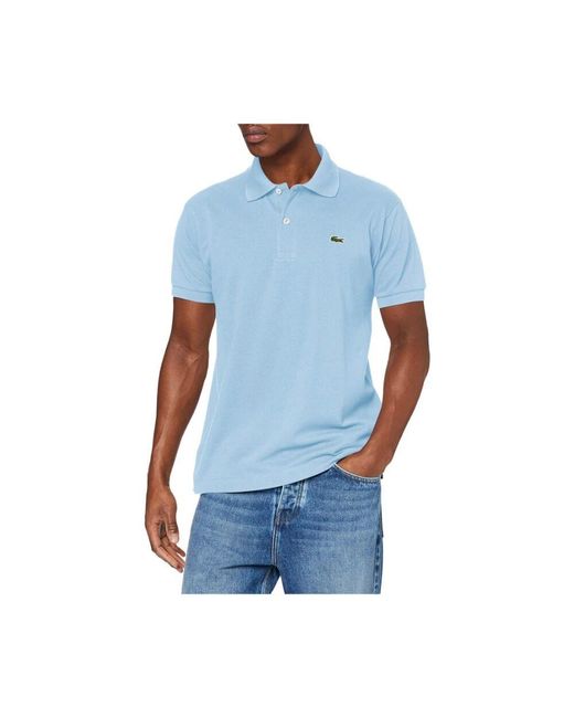 Lacoste Herren Polo Shirt Mit Kurzen Ärmeln in Blue für Herren