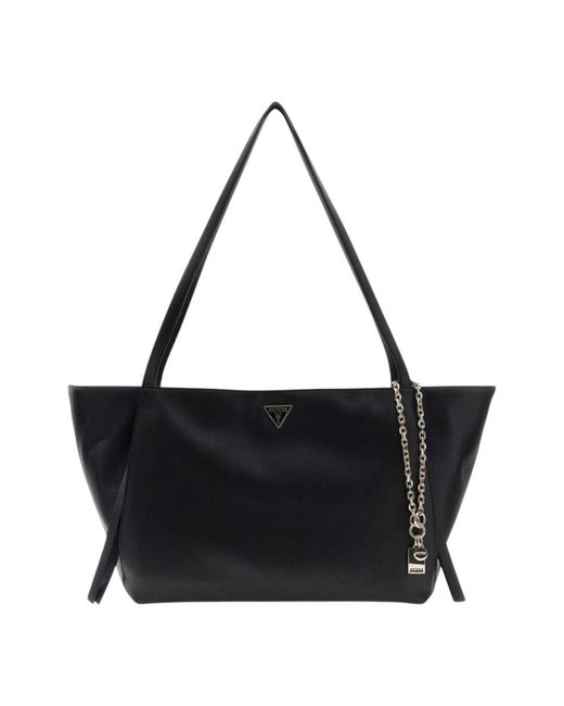Guess Black Shopping Bags