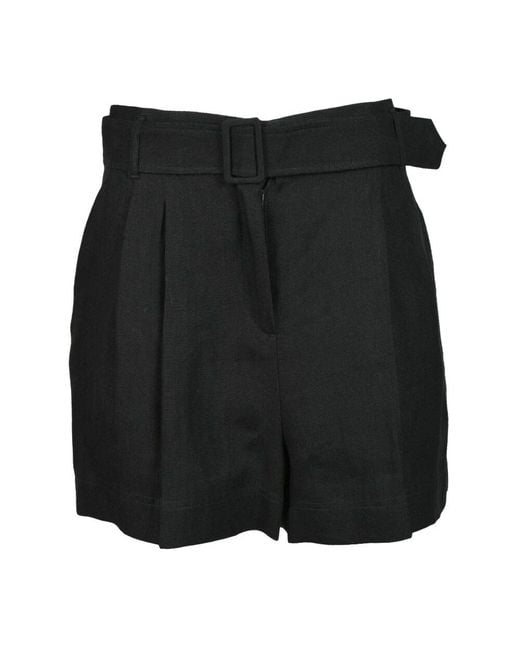 Marella Black Short Shorts