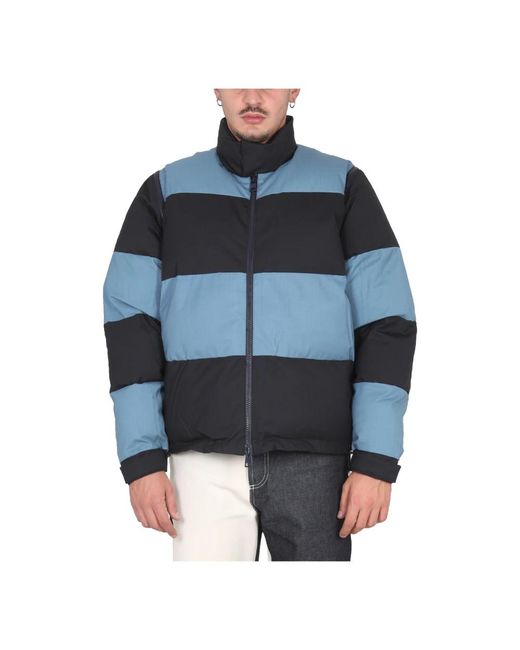 Sunnei Blue Winter Jackets for men