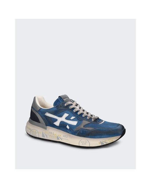 Premiata Blue Sneakers for men