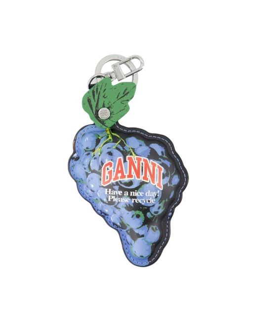 Ganni Blue Grape Wallet