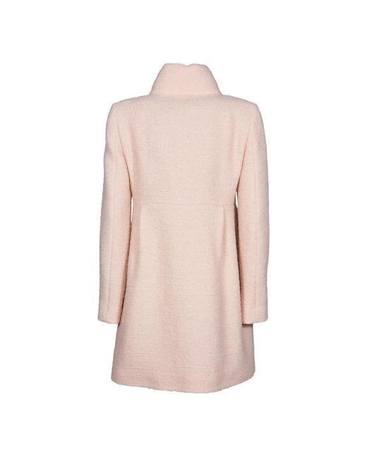 Fay Single-Breasted Coats in het Pink