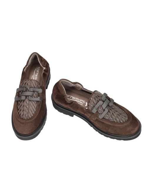 Softwaves Brown Dallas Loafer