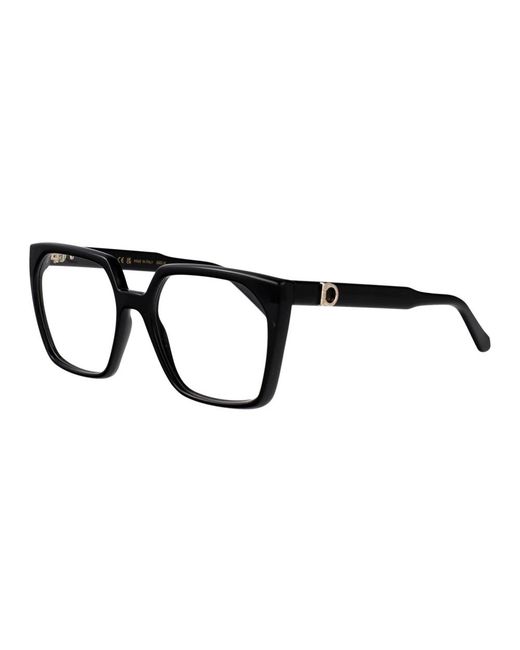 Ferragamo Black Glasses