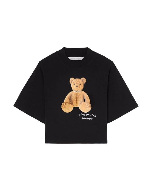 T-Shirts Palm Angels de color Black