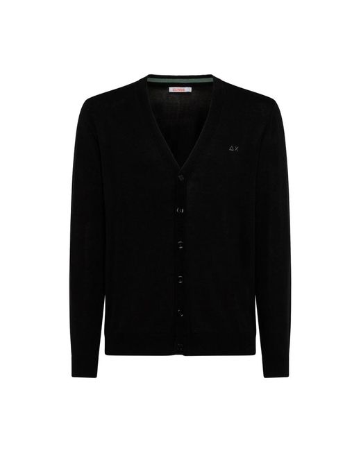 Cardigans Sun 68 pour homme en coloris Black