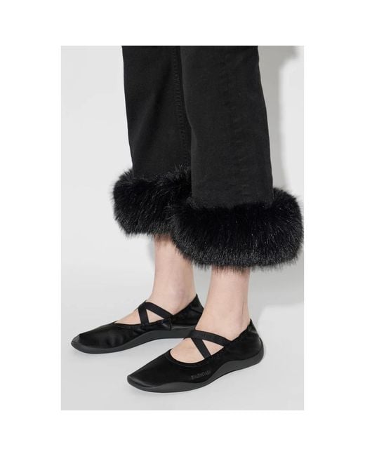 Balenciaga Black Ballerina Shoes