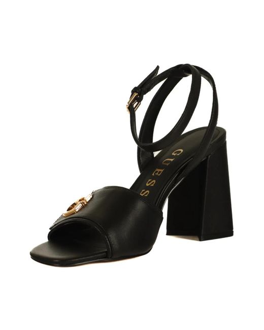 Guess Black High heel sandals