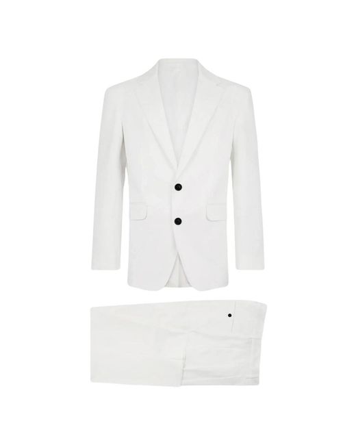 Single Breasted Suits DSquared² pour homme en coloris White