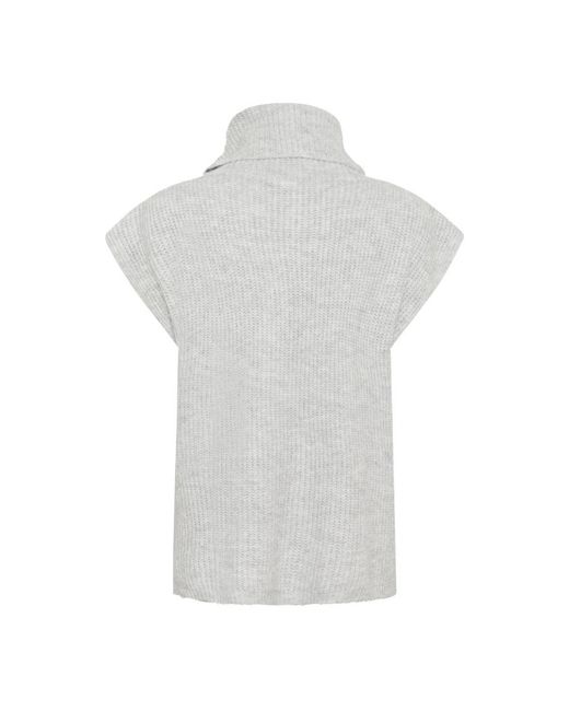 Kaffe White Turtlenecks