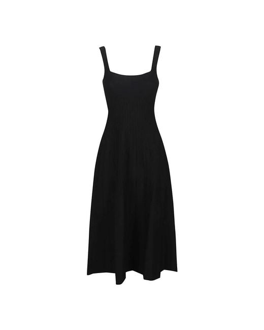 Staud Black Midi Dresses