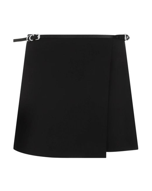 Givenchy Black Short skirts