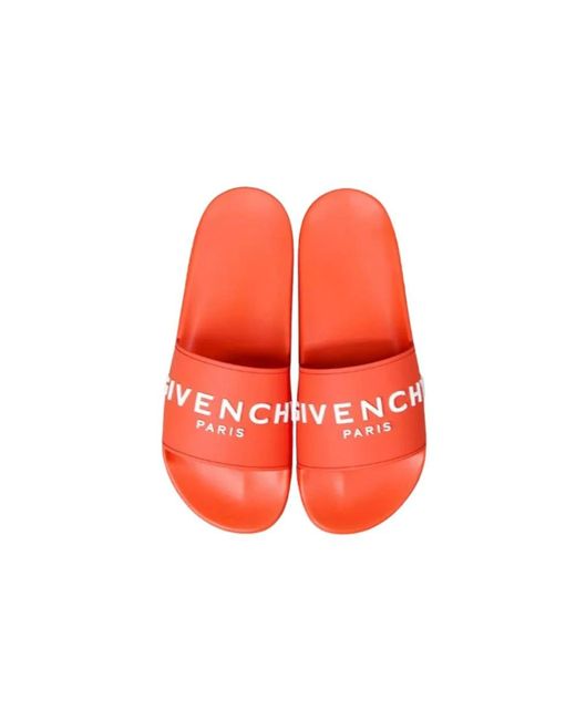 Sliders Givenchy de hombre de color Red