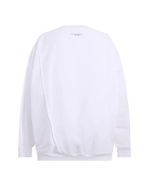 Philosophy Di Lorenzo Serafini Pink Sweatshirts