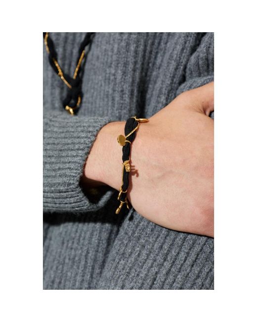 Bracelets di Jil Sander in Black da Uomo