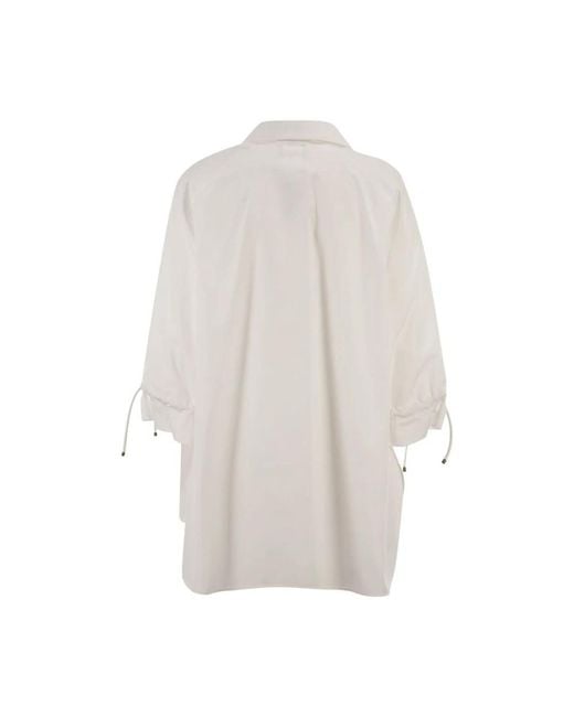 Max Mara Blouses in het White