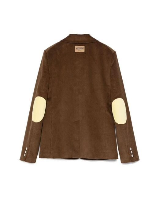 Moschino Brown Blazers