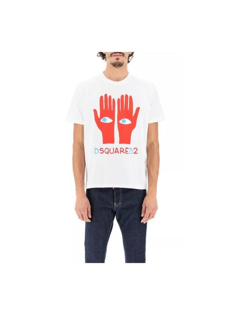 DSquared² Red T-Shirts for men