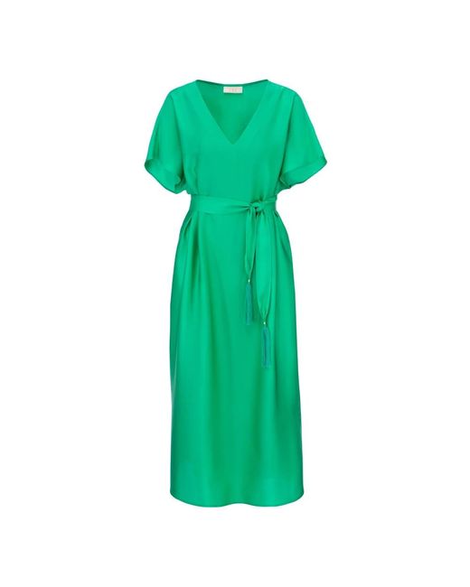 Ivi Green Midi Dresses