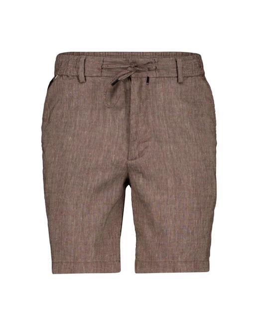 Boss Gray Casual Shorts for men