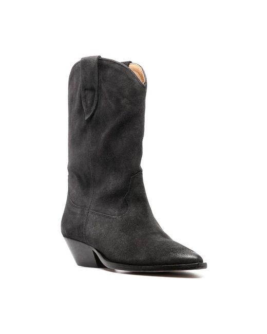 Isabel Marant Black Cowboy Boots