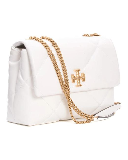 Tory Burch White Cross Body Bags