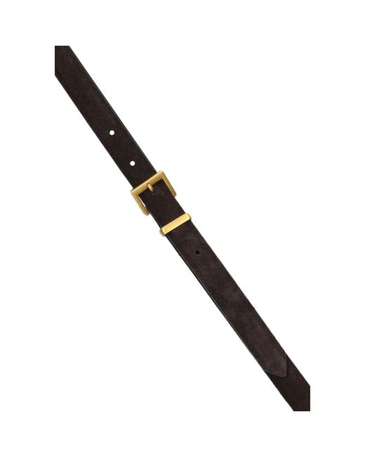 Notre-v Bruine Suède Riem Tulia Stijl in het Brown