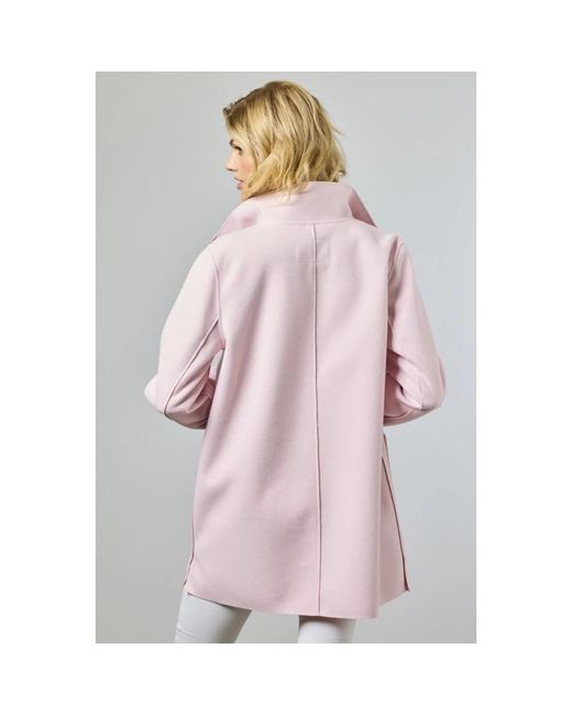 Single-Breasted Coats Junge de color Pink