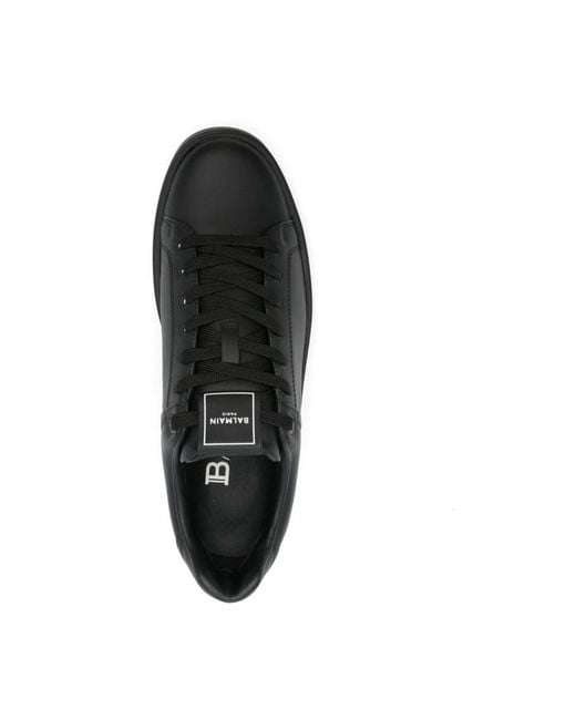 Balmain Black B-Court Sneakers for men