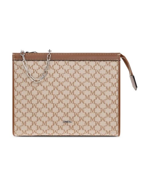 Clutches Max Mara de color Natural