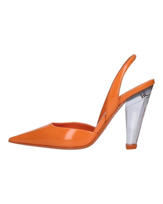 3Juin Orange Pumps