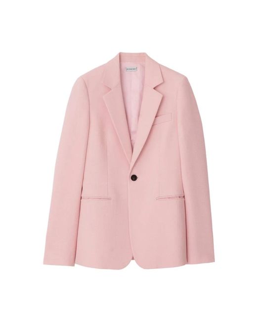 Burberry Pink Stylische jacken für männer und frauen