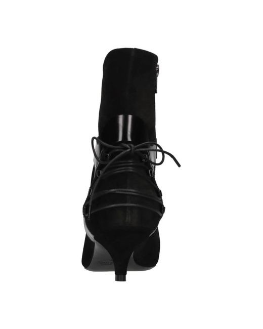 Strategia Black Heeled Boots