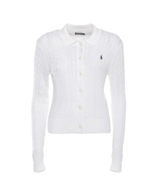 Ralph Lauren White Cardigans