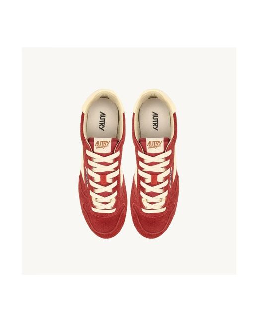 Autry Windspin Sneakers in Red für Herren