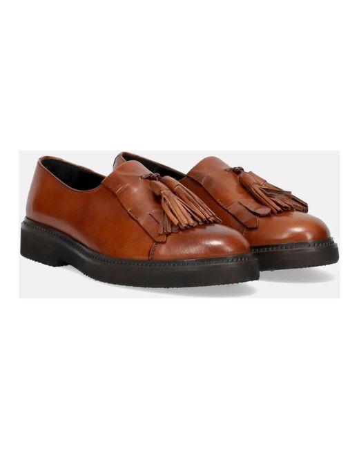Sangiorgio Brown Loafers