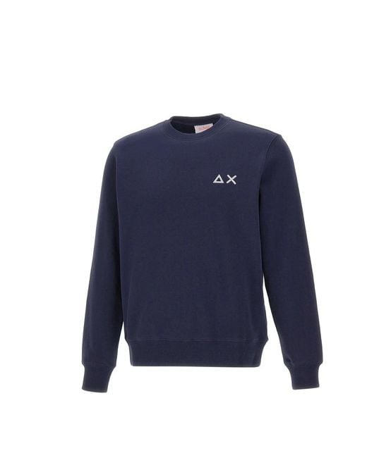 Sun 68 Blue Sweatshirts for men
