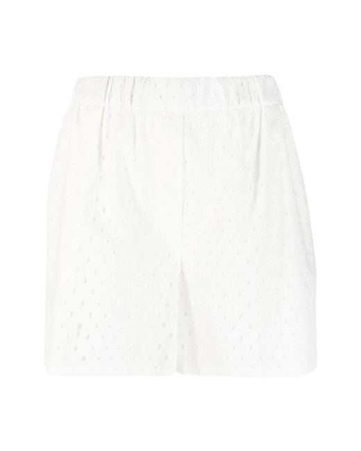 KENZO White Short Shorts