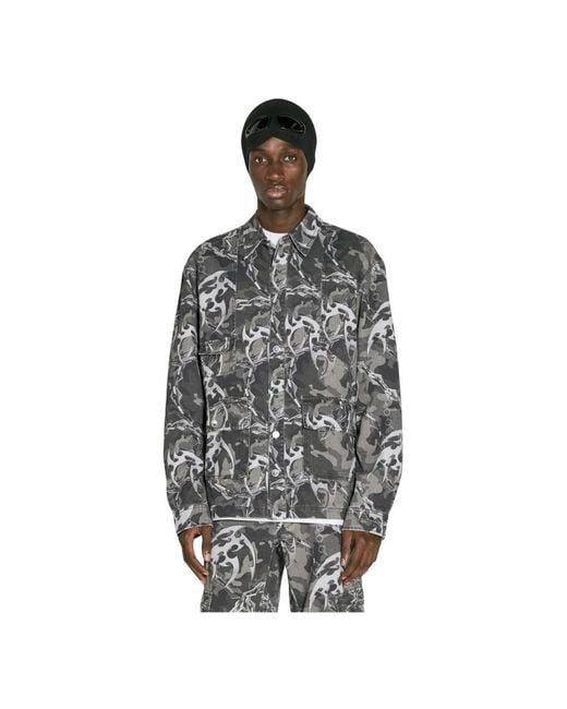Han Kjobenhavn Metallic Light Jackets for men