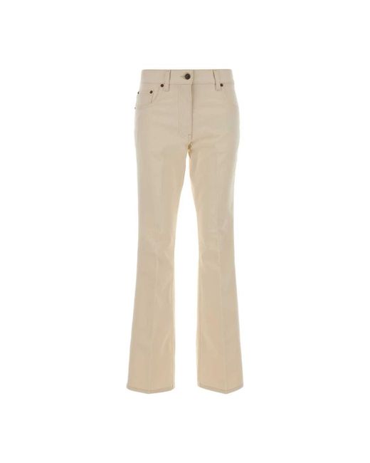 Valentino Garavani Natural Boot-Cut Jeans
