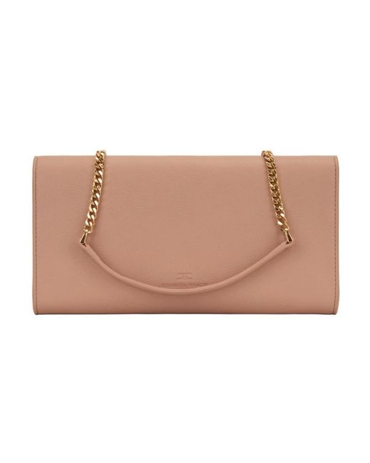 Elisabetta Franchi Natural Cross Body Bags